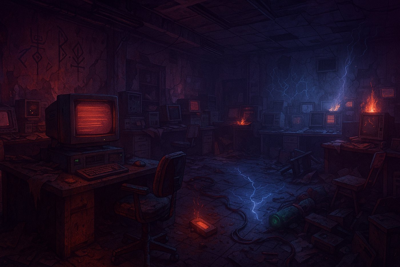 p(Doom)1 Main Office Interface - Navigate AI Safety through bureaucracy